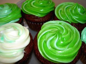 Lisa Ryan Chief Appreciation Strategist at Grategy green cupcakes